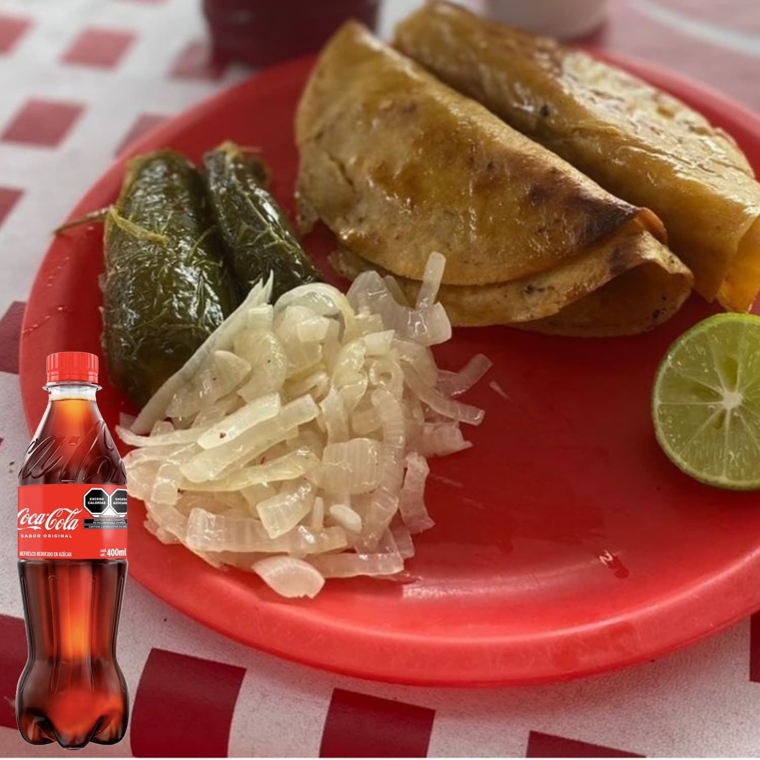 Combo-Coca Cola + 2 Tacos de Birria