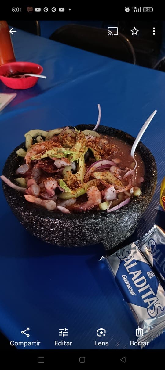 Aguachile rojo grande