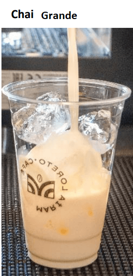 Horchata Latte Frio