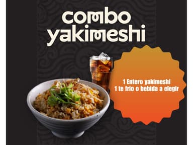 Entero de Arroz Yamikeshi + bebida