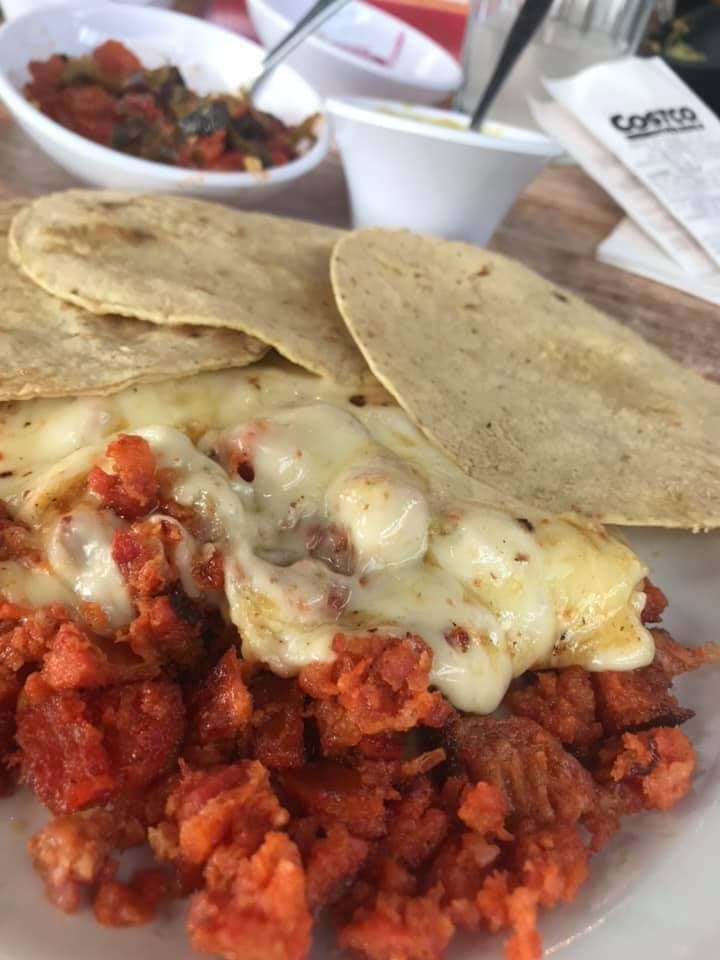Costras con Tortilla de Harina