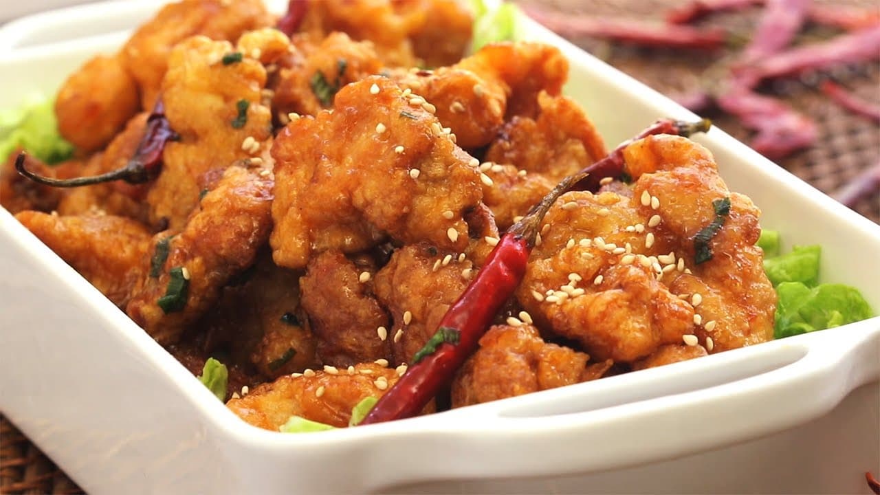 Pollo enchilado