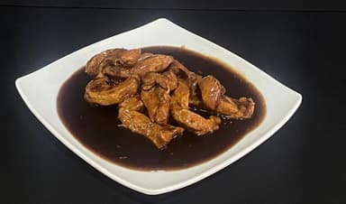 Trocitos de Pollo en Salsa Teriyaki
