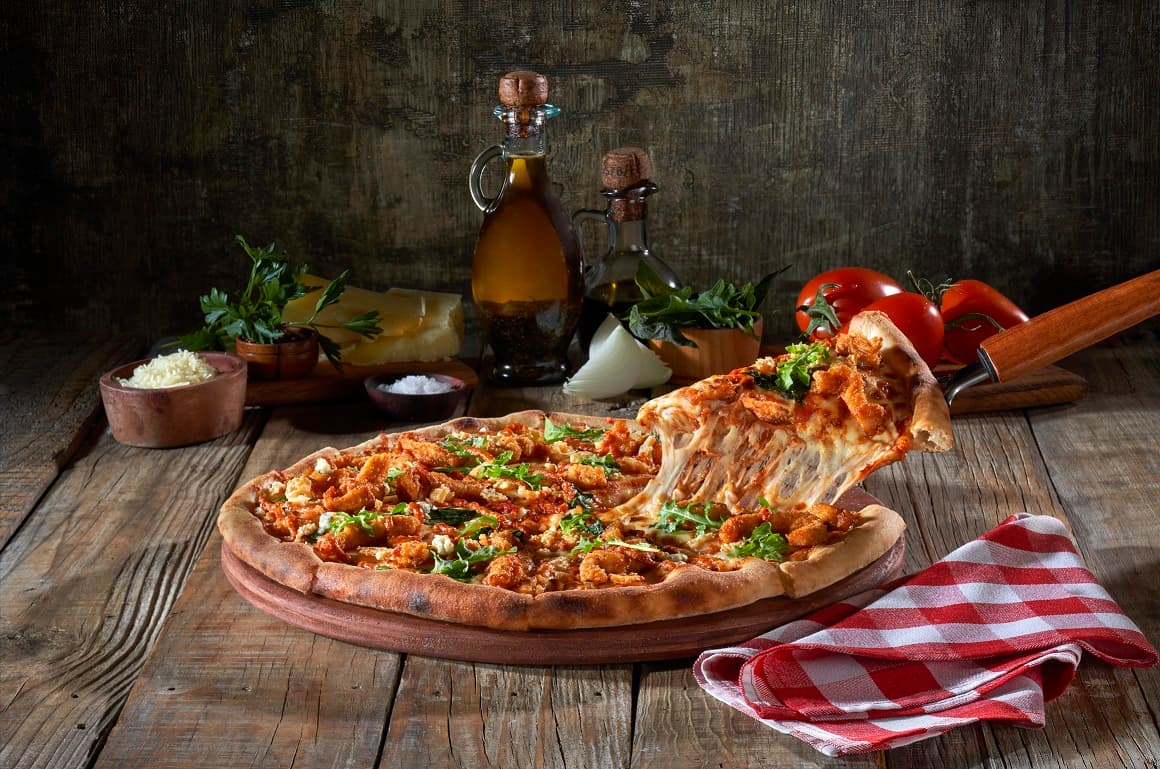 Pizza Pollo Croccante