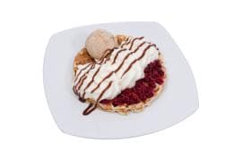 Mini Waffle con Helado