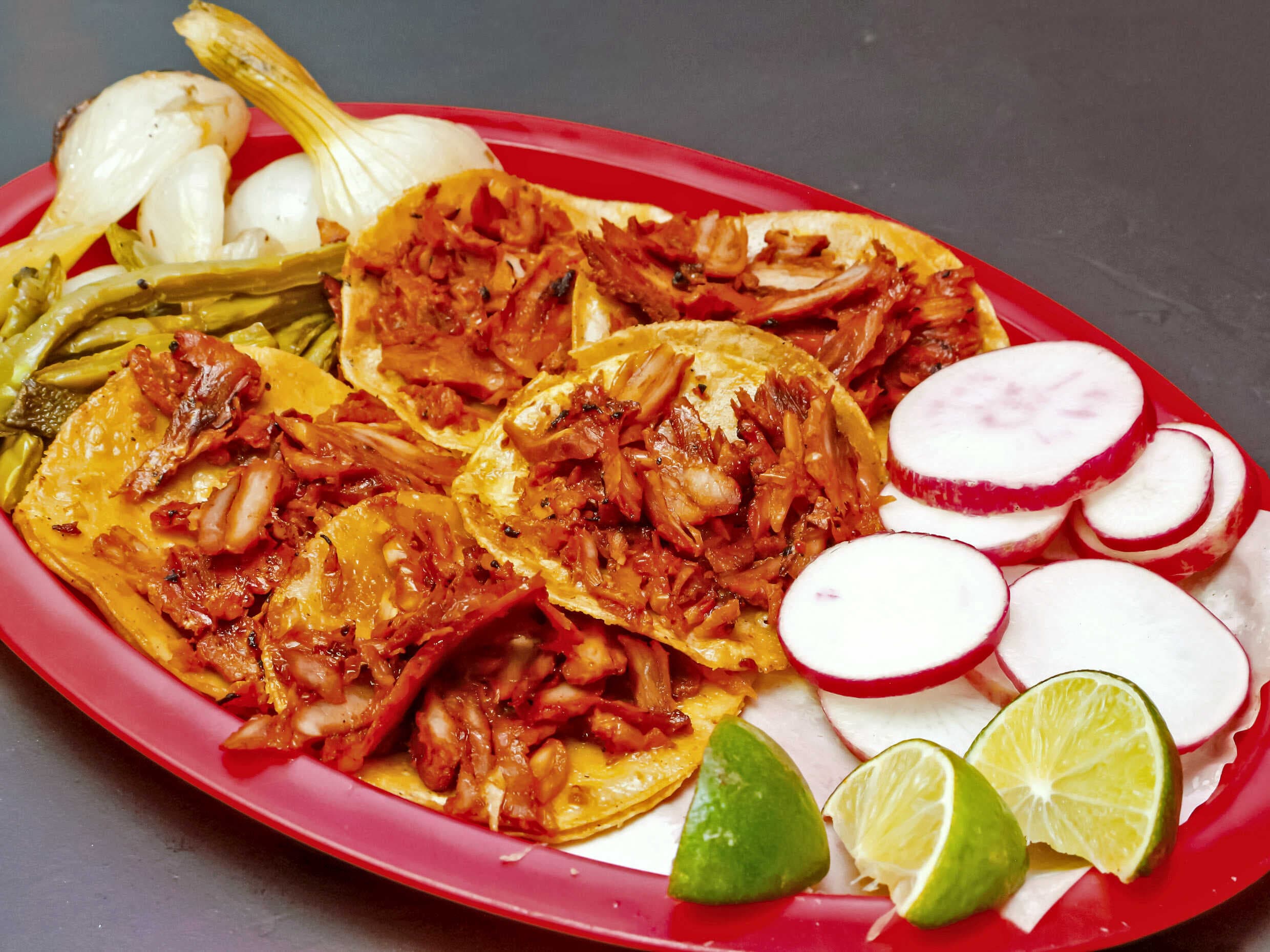 5 TACOS DE PASTOR