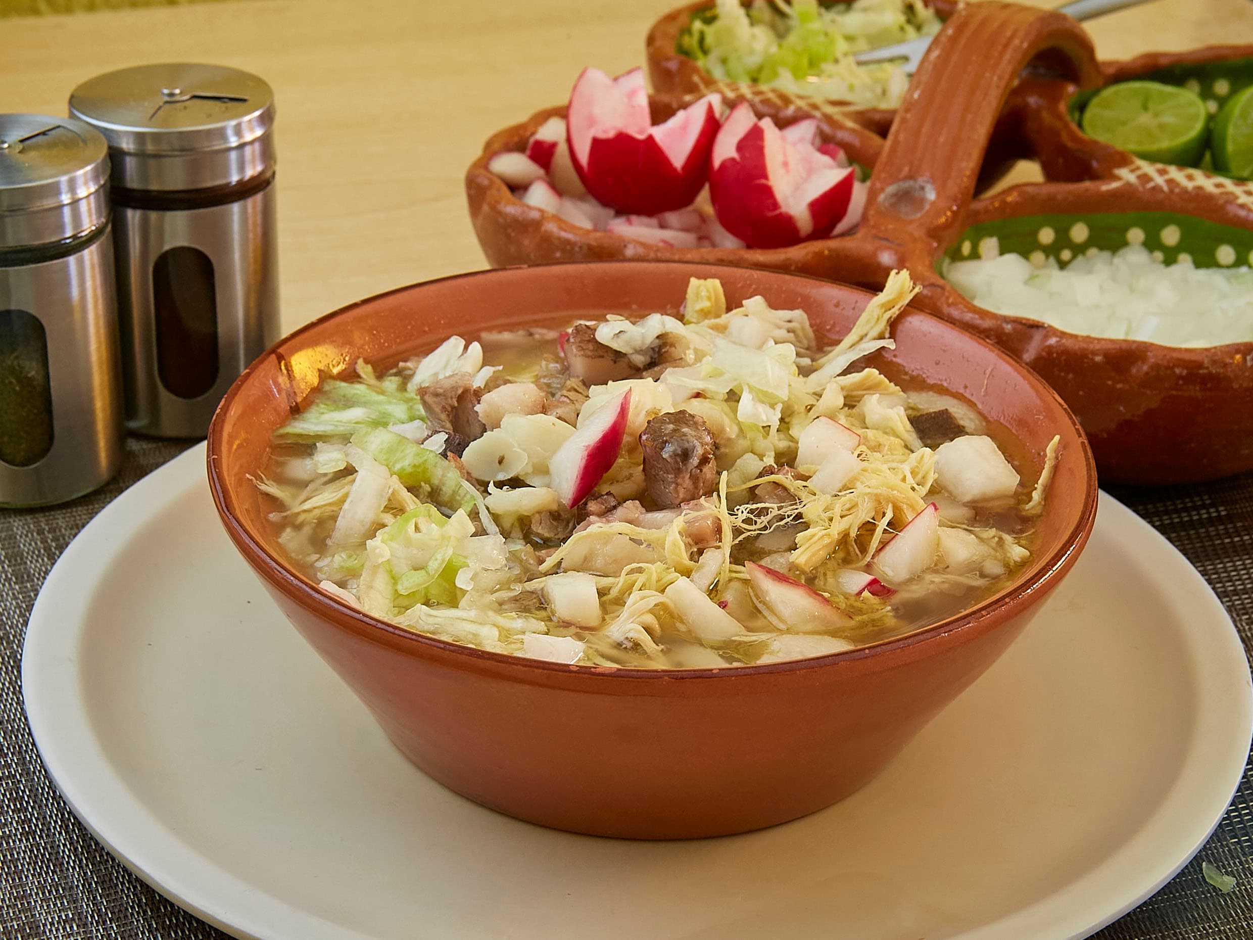 Pozole de Pollo 1/2 L