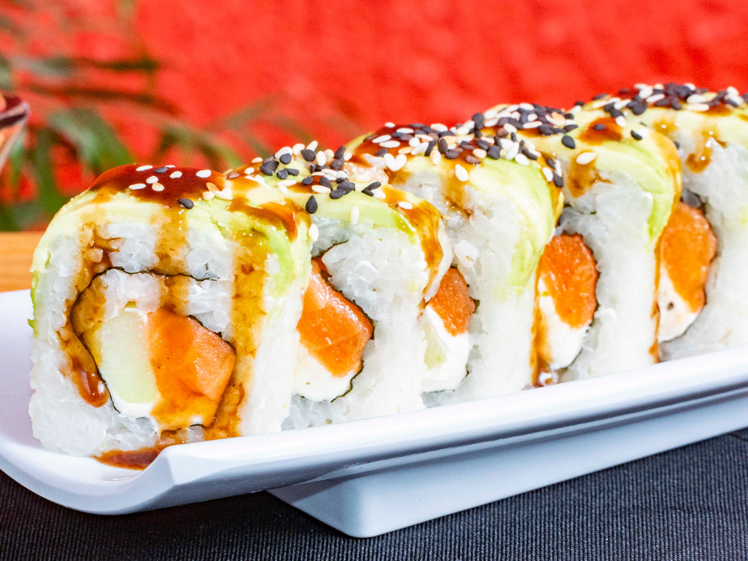 Avocado Roll de Salmon.