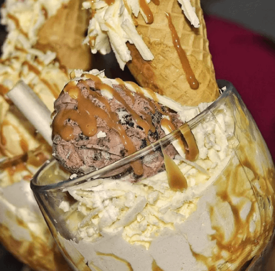 Helado Copa Queso