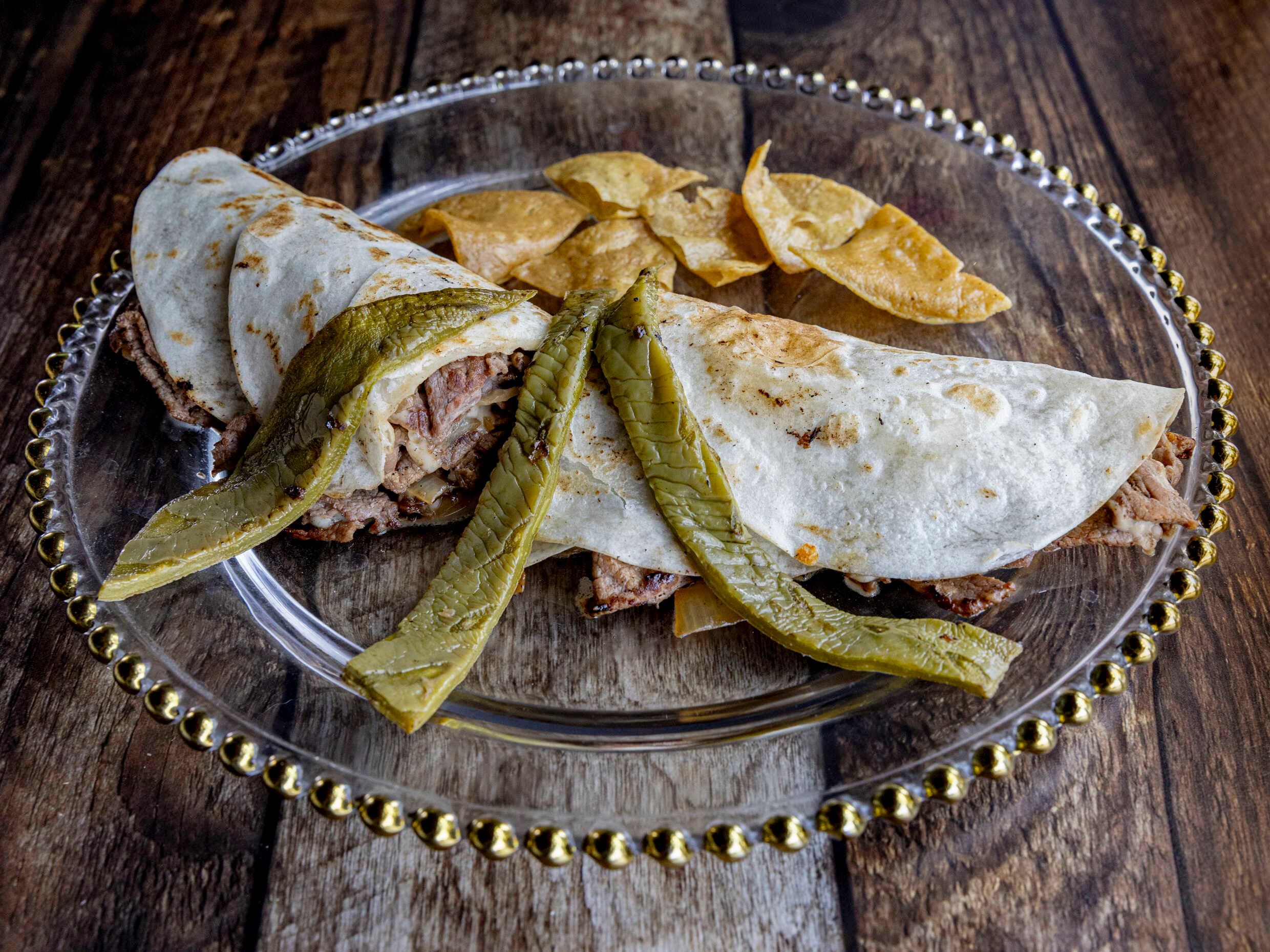 Queso carne de Bistec de res