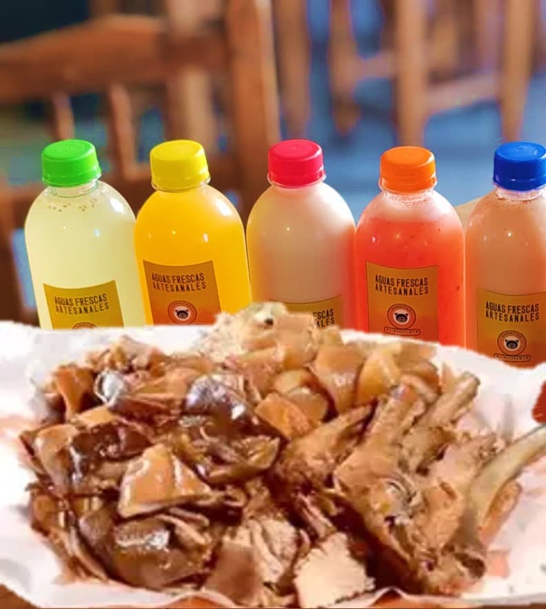 Orden de Carne + Agua de Sabor