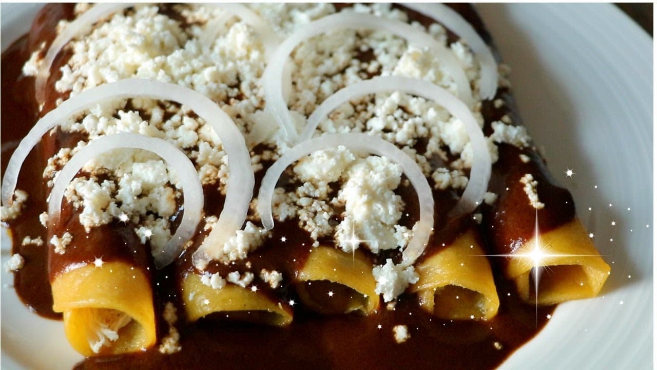 Enmoladas de Pollo