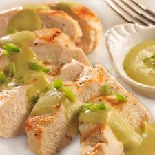 Pechuga en Crema Poblana
