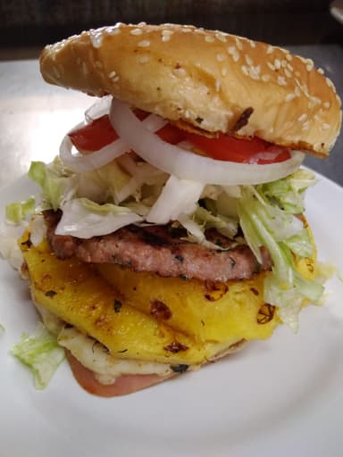 Hamburguesa Hawaiana
