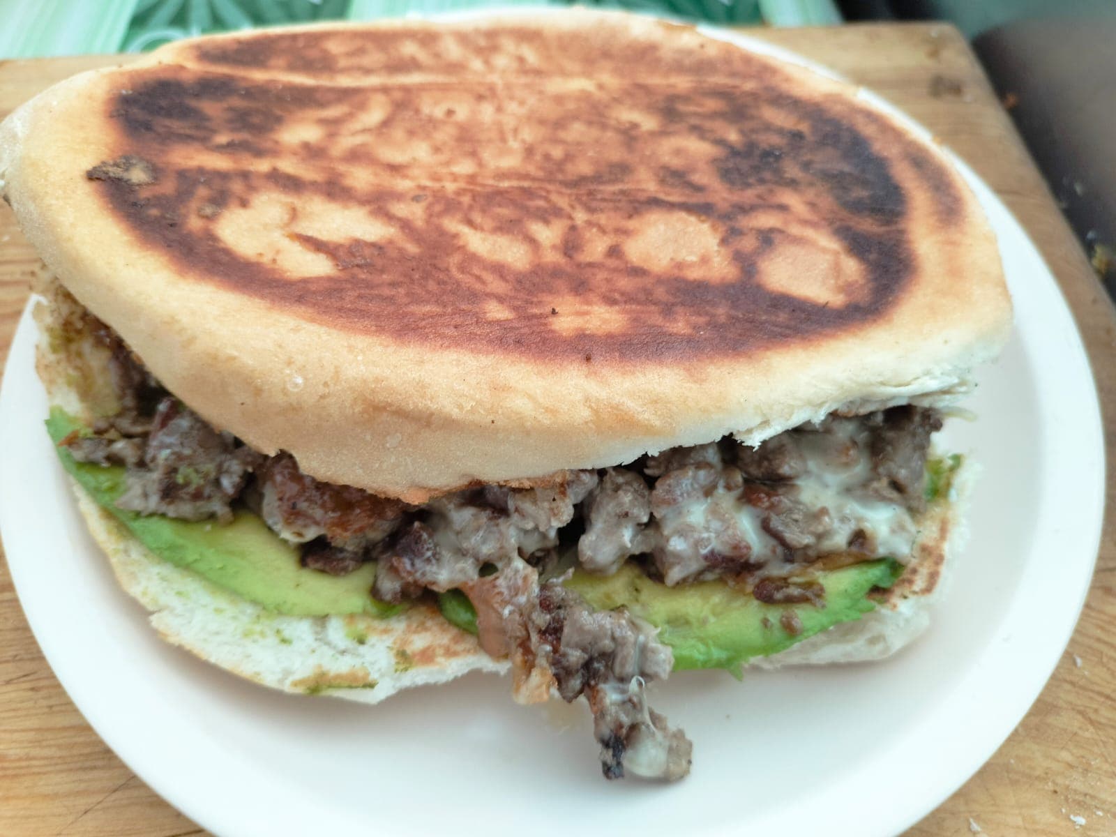 Torta Sencilla Asada