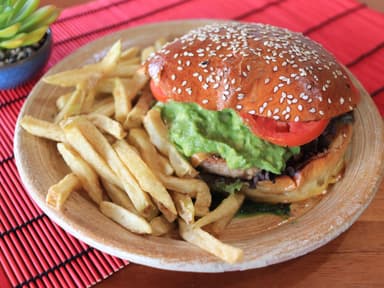 Hamburguesa Chips