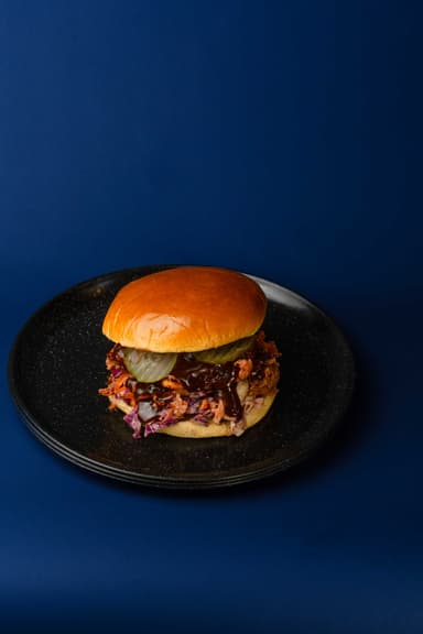 Sándwich Texas BBQ + Papas