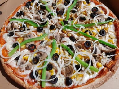 Pizza Vegetariana Familiar