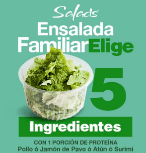 Ensalada con Proteína Familiar