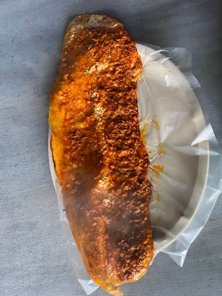 Quesadilla papas con longaniza y queso