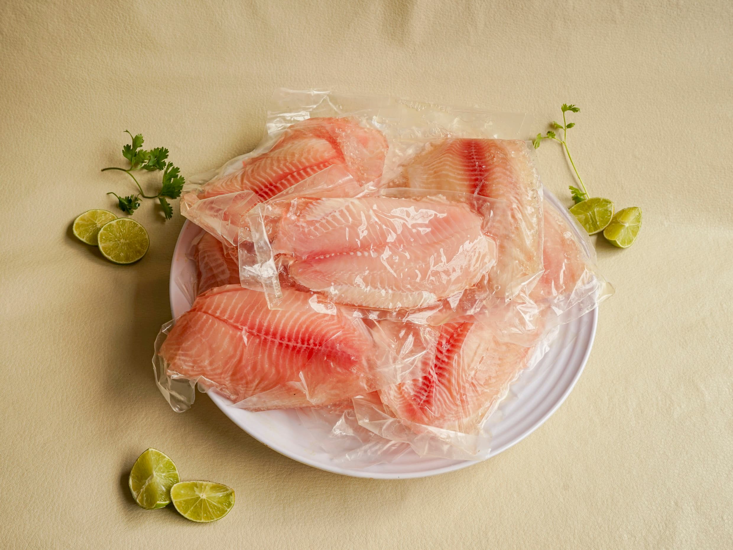 Filete de tilapia crudo grande 100%