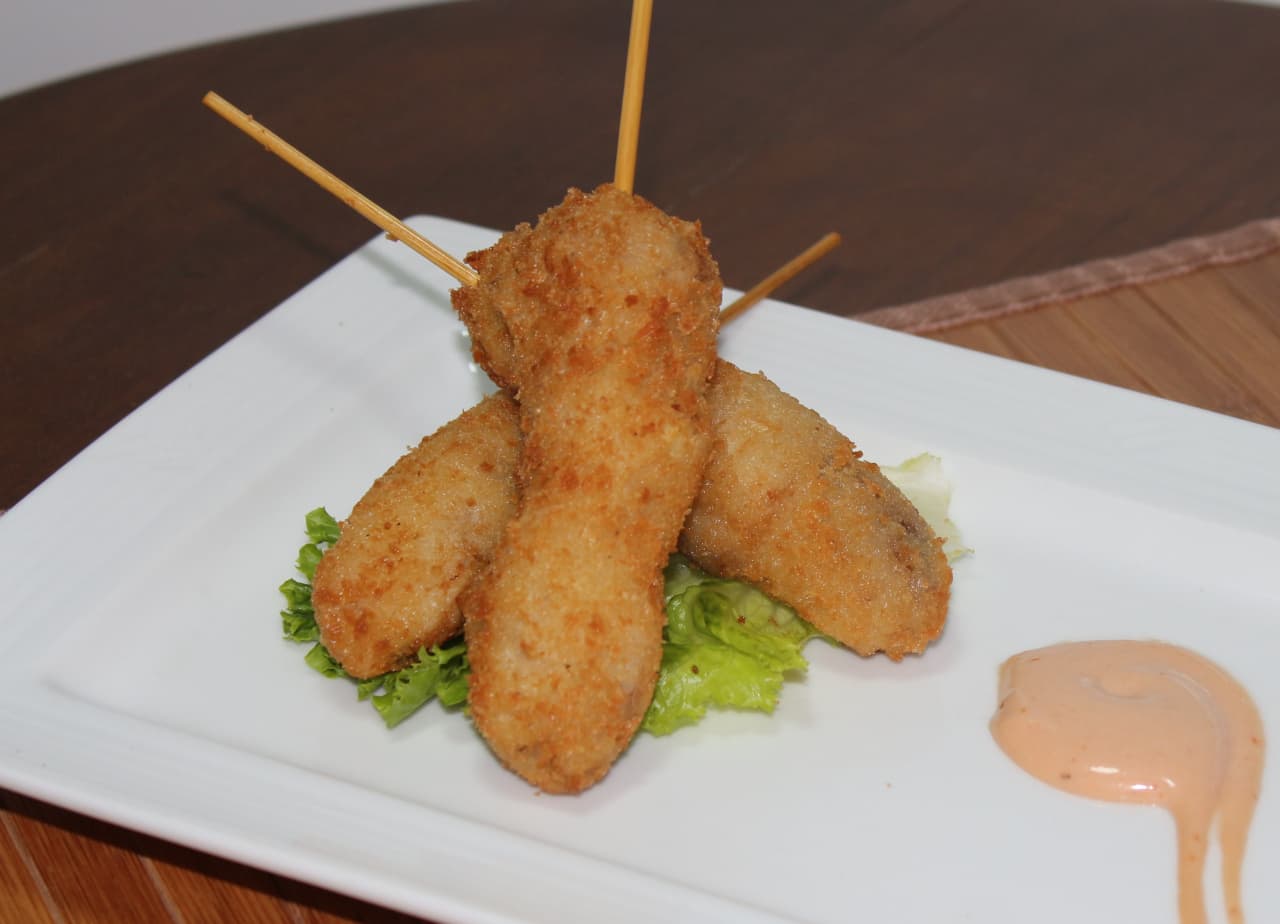 Kushiage de Pollo