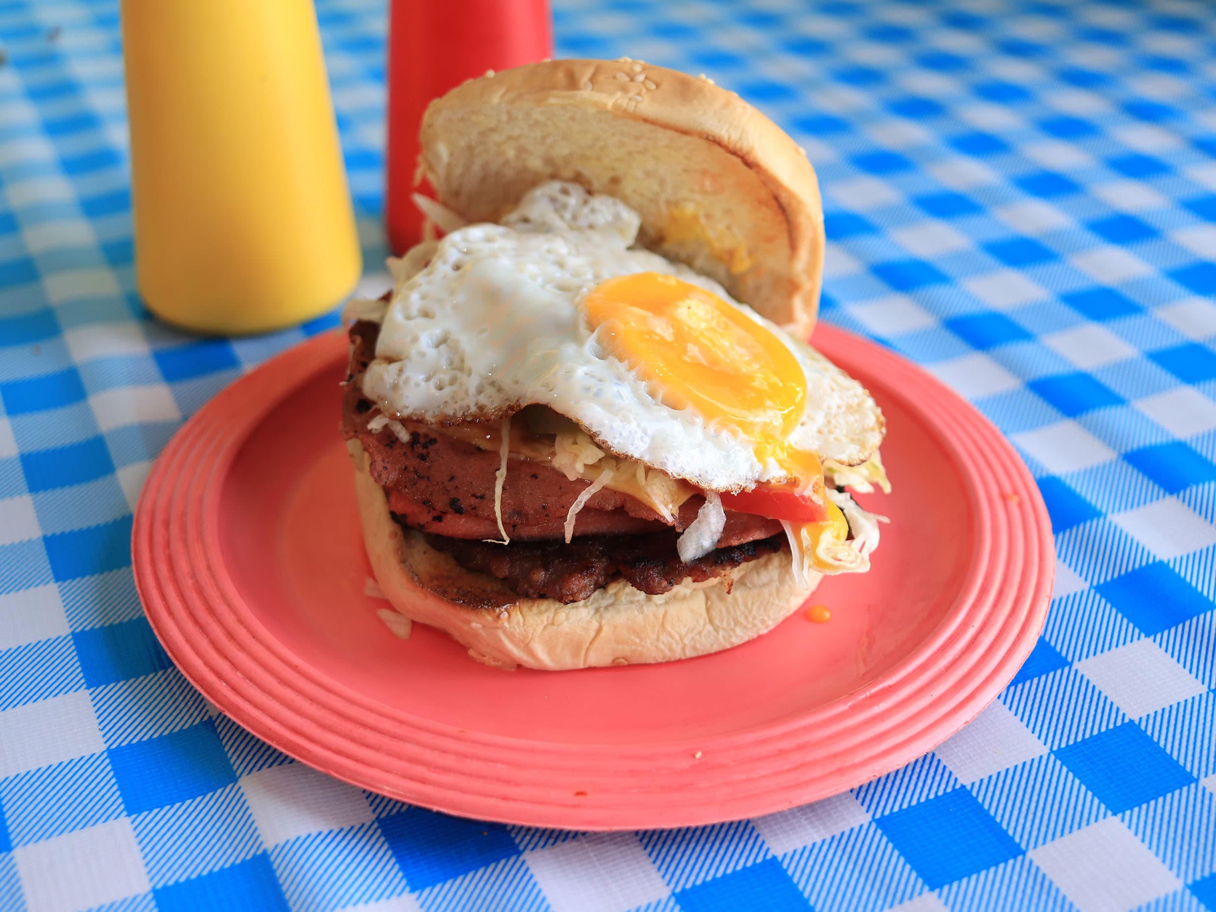 Hamburguesa Estilo Australiana