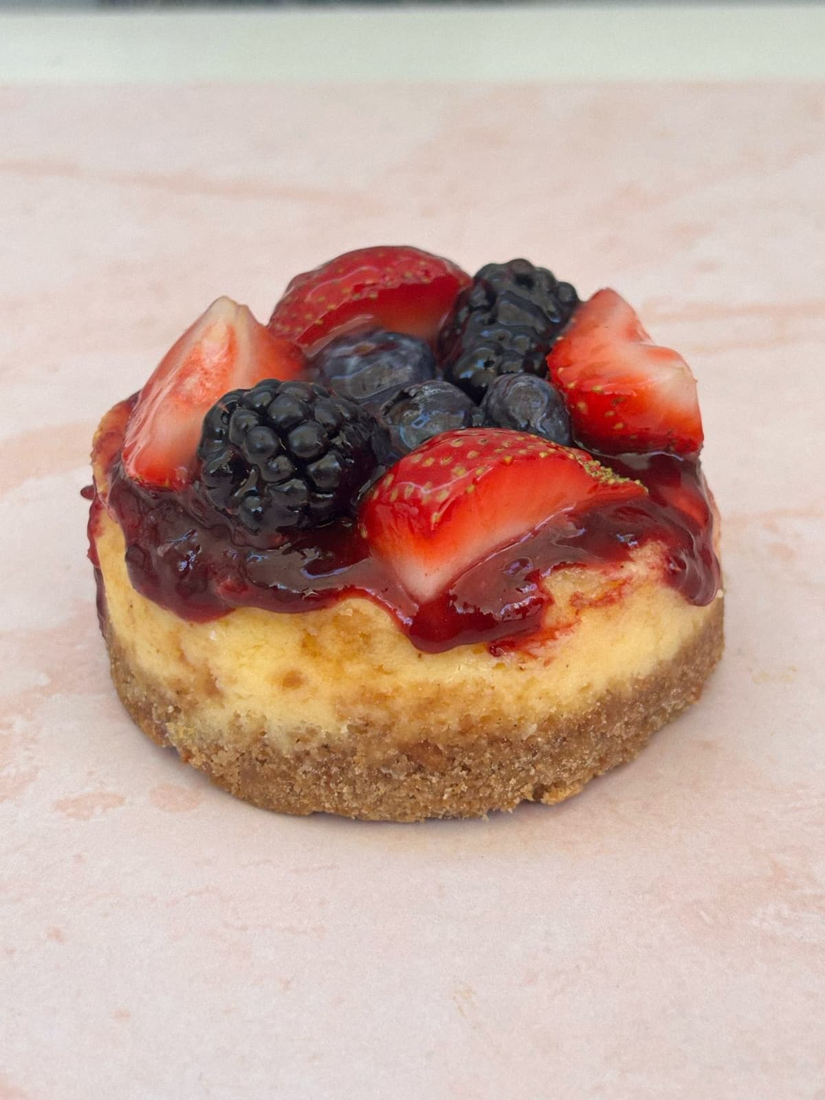 Mini Cheescake Frutos Rojos