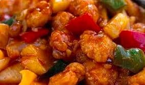 Bolitas de Pollo en agridulce