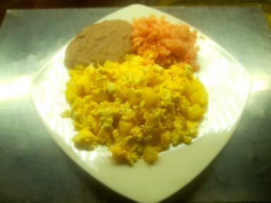 🥔🥔Papitas con Huevo🥚🥚