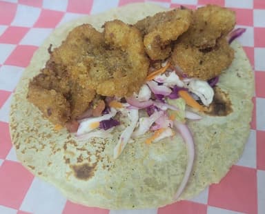 Taco de Camarón Empanizado
