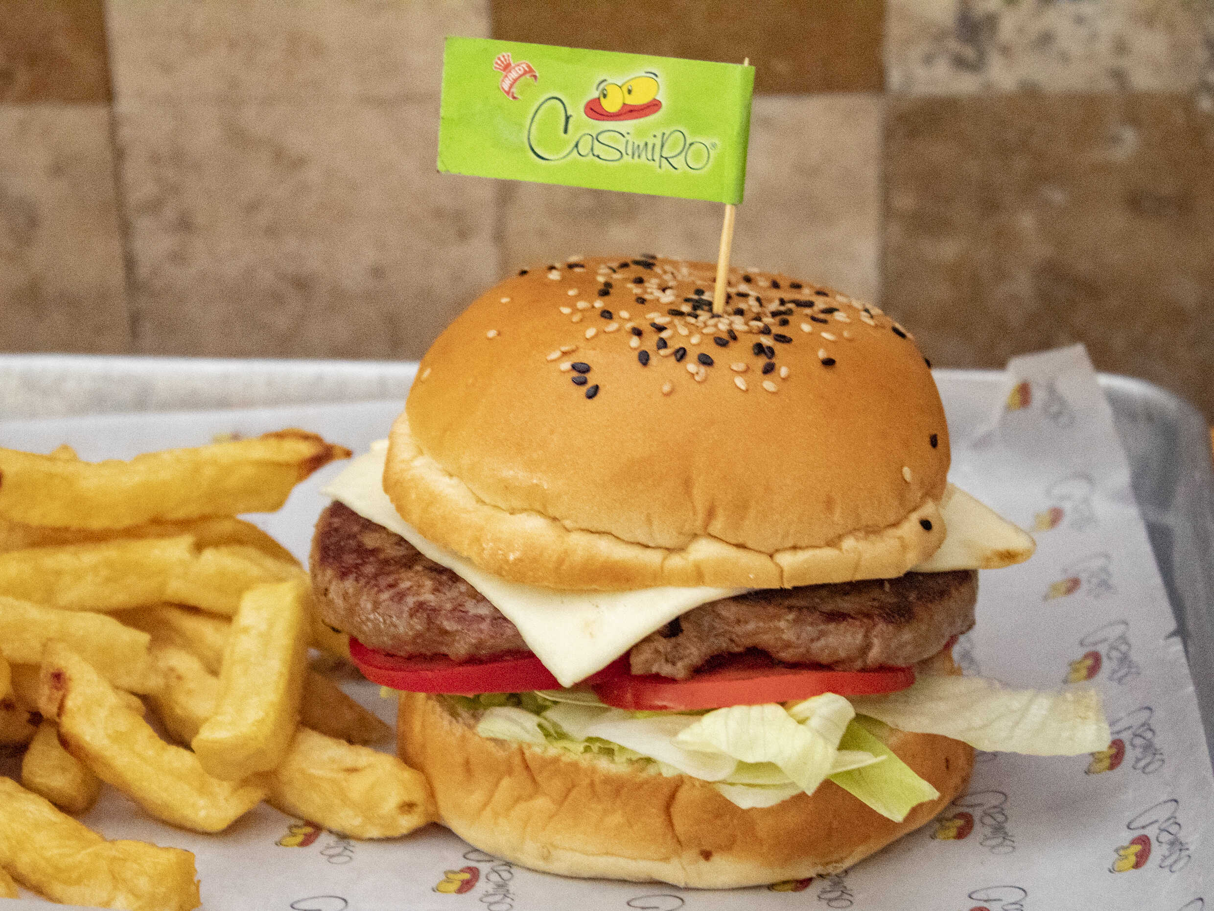 Hamburguesa con Queso