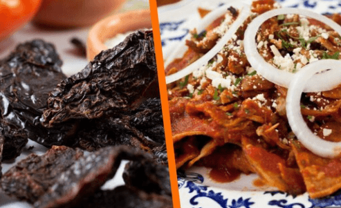 Chilaquiles Salsa Morita con Proteína 🔥🔥