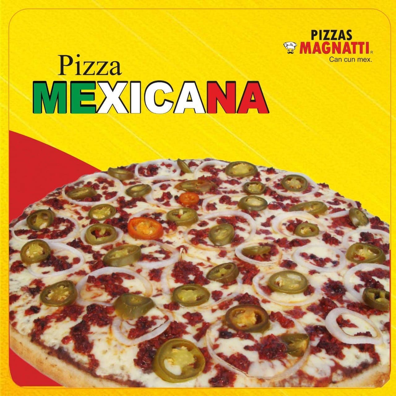 Pizza mexicana grande