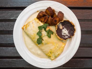 Omelette Poblano