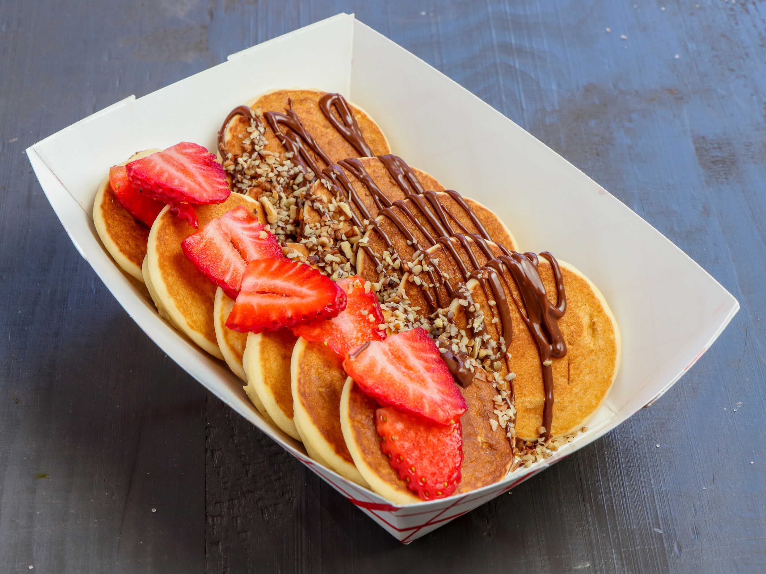 Mini Hotcakes y Nieve