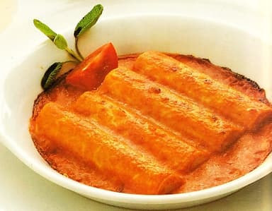 Palmito Gratinado + Patacón y Queso Parmesano
