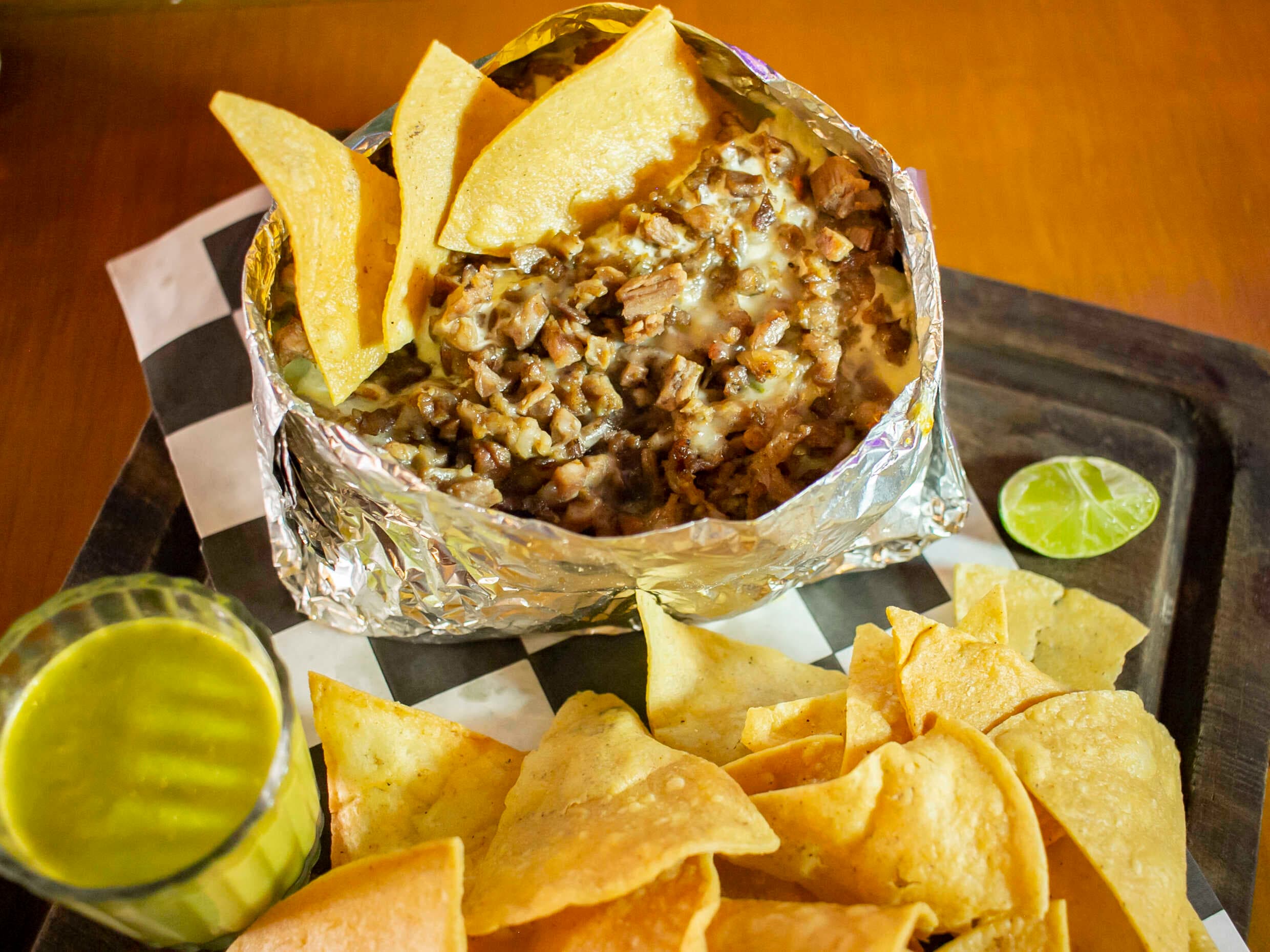 Papa De Carne Asada