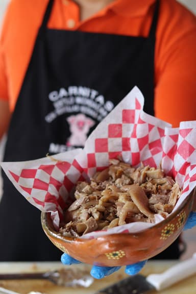 1/4 Kg de Carnitas Estilo Michoacan