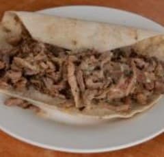 Taco Árabe con Queso
