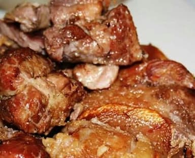 1/4  Carnitas mixtas