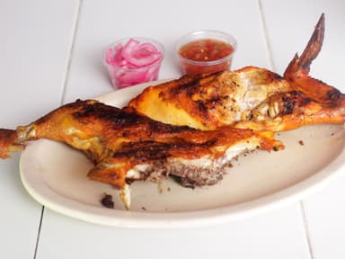 1/2 Pollo Asado + Tortillas