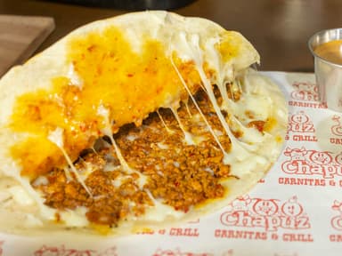 Mega quesadilla  Chorizo.