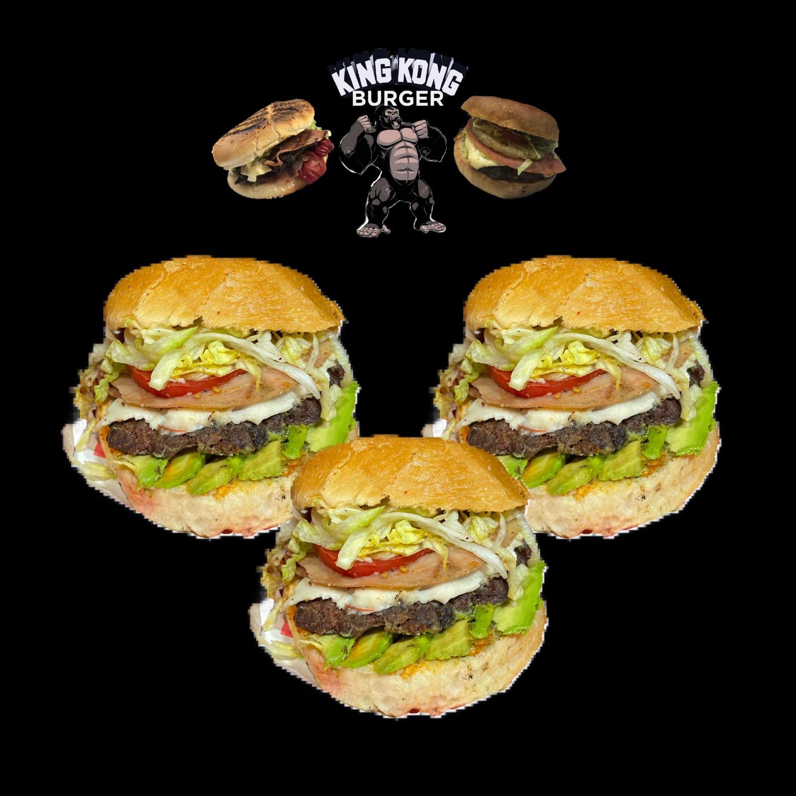 🍔3 Hamburguesas Especiales🍔