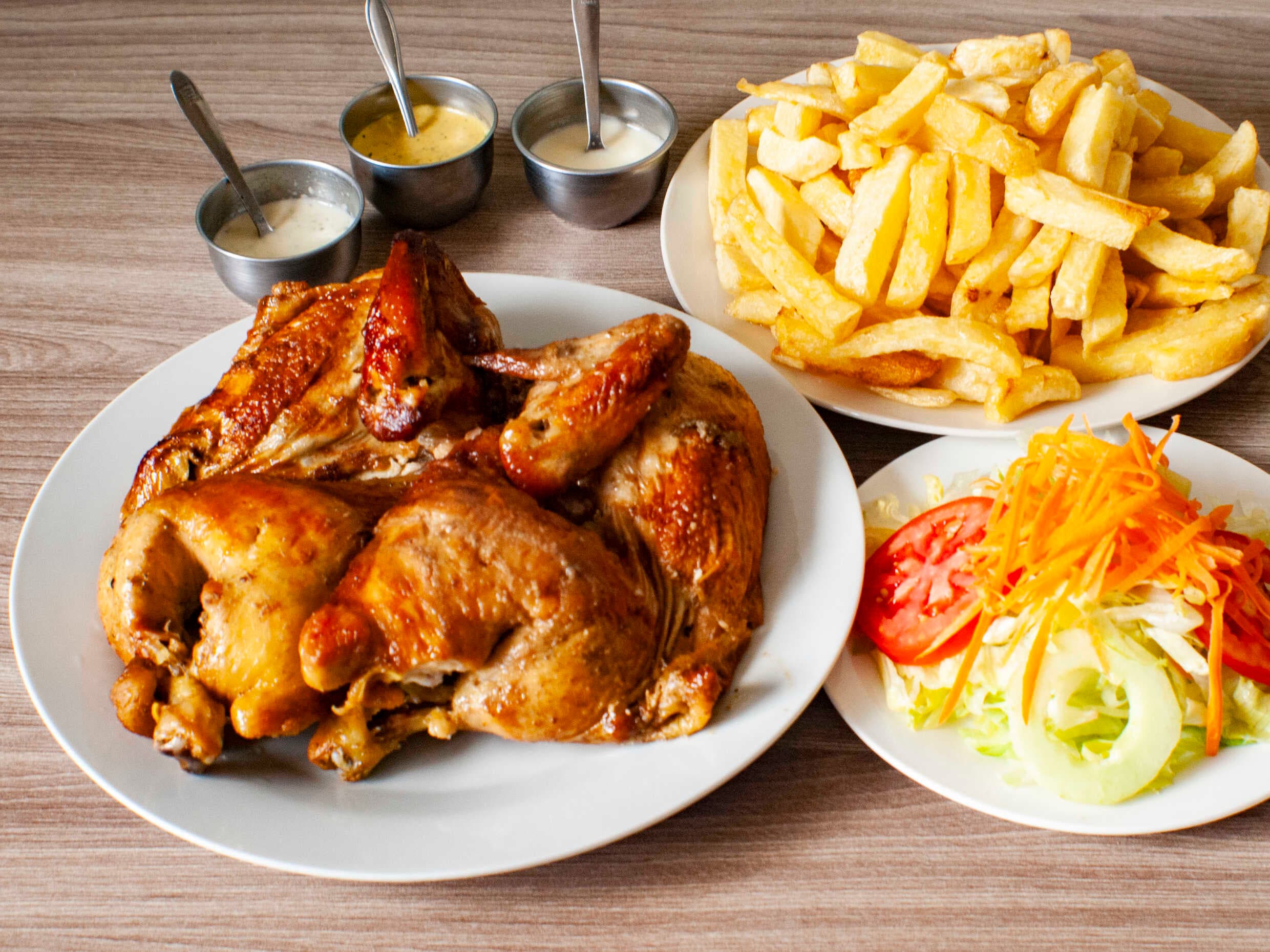 1 Pollo a la Brasa + Gaseosa 1 L