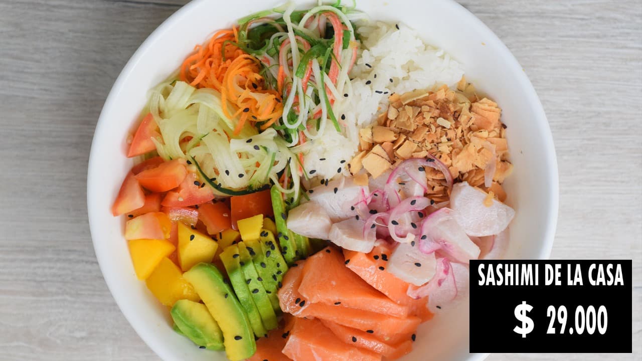 Sashimi de la Casa