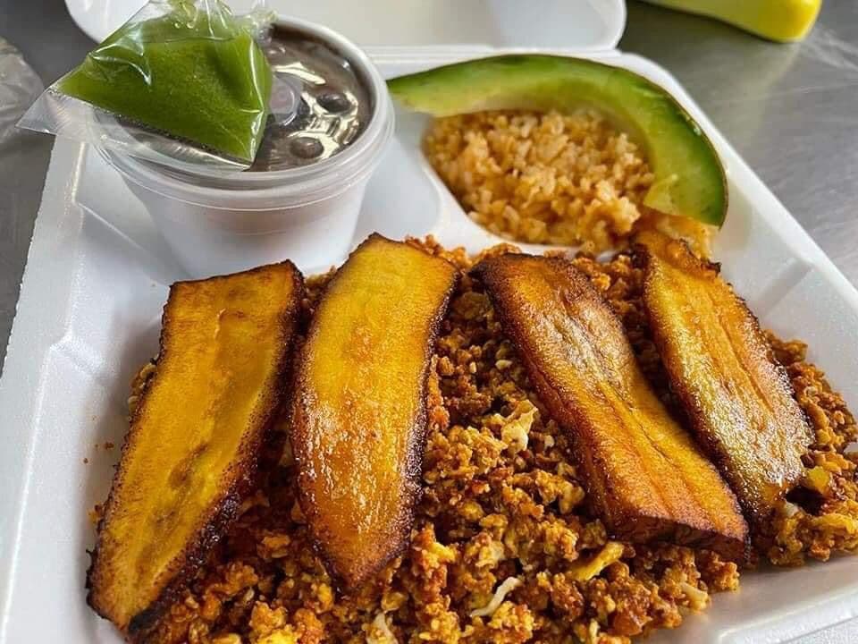 Huevo con chorizo