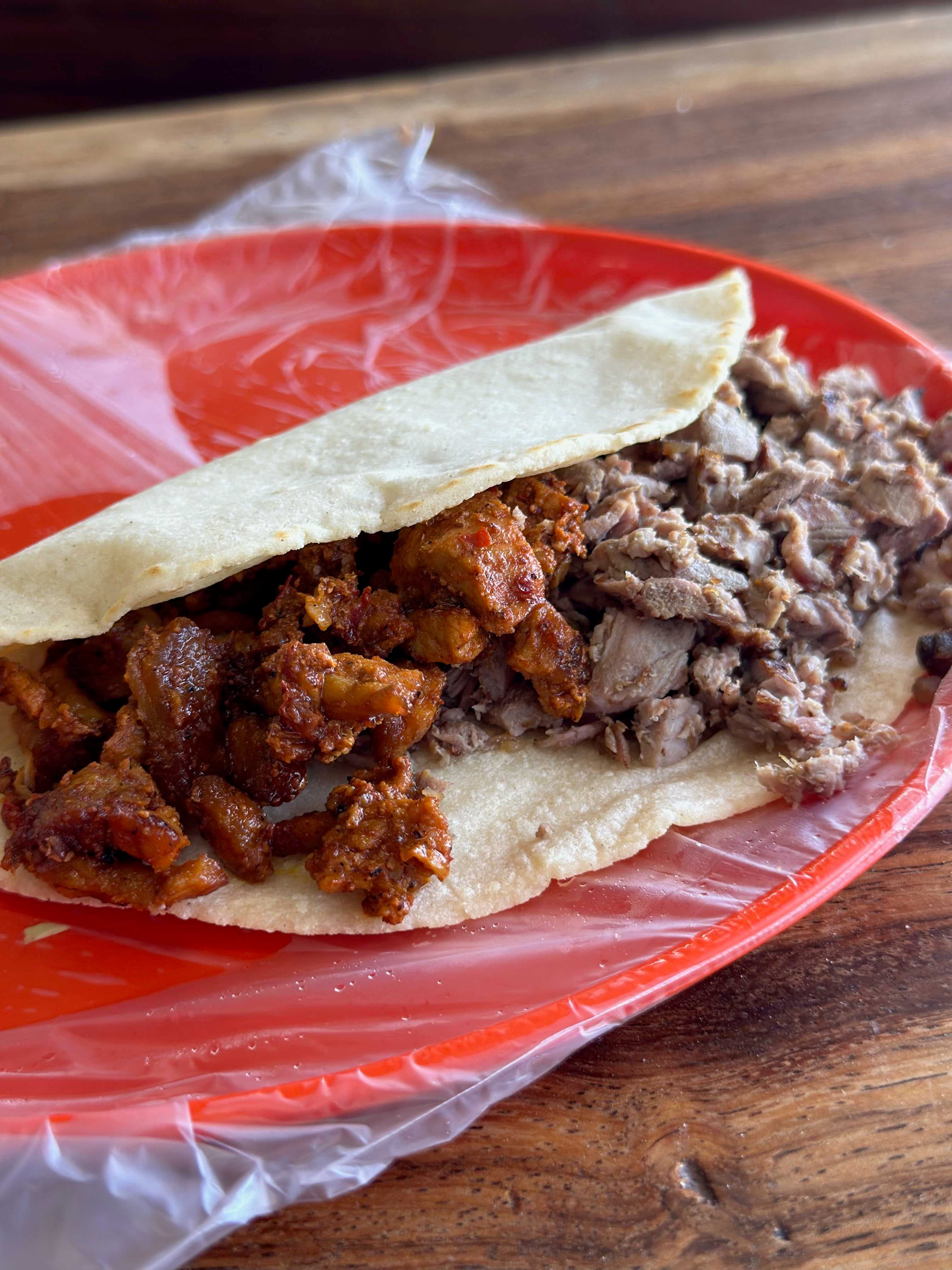 Tacos de Maíz Combinados