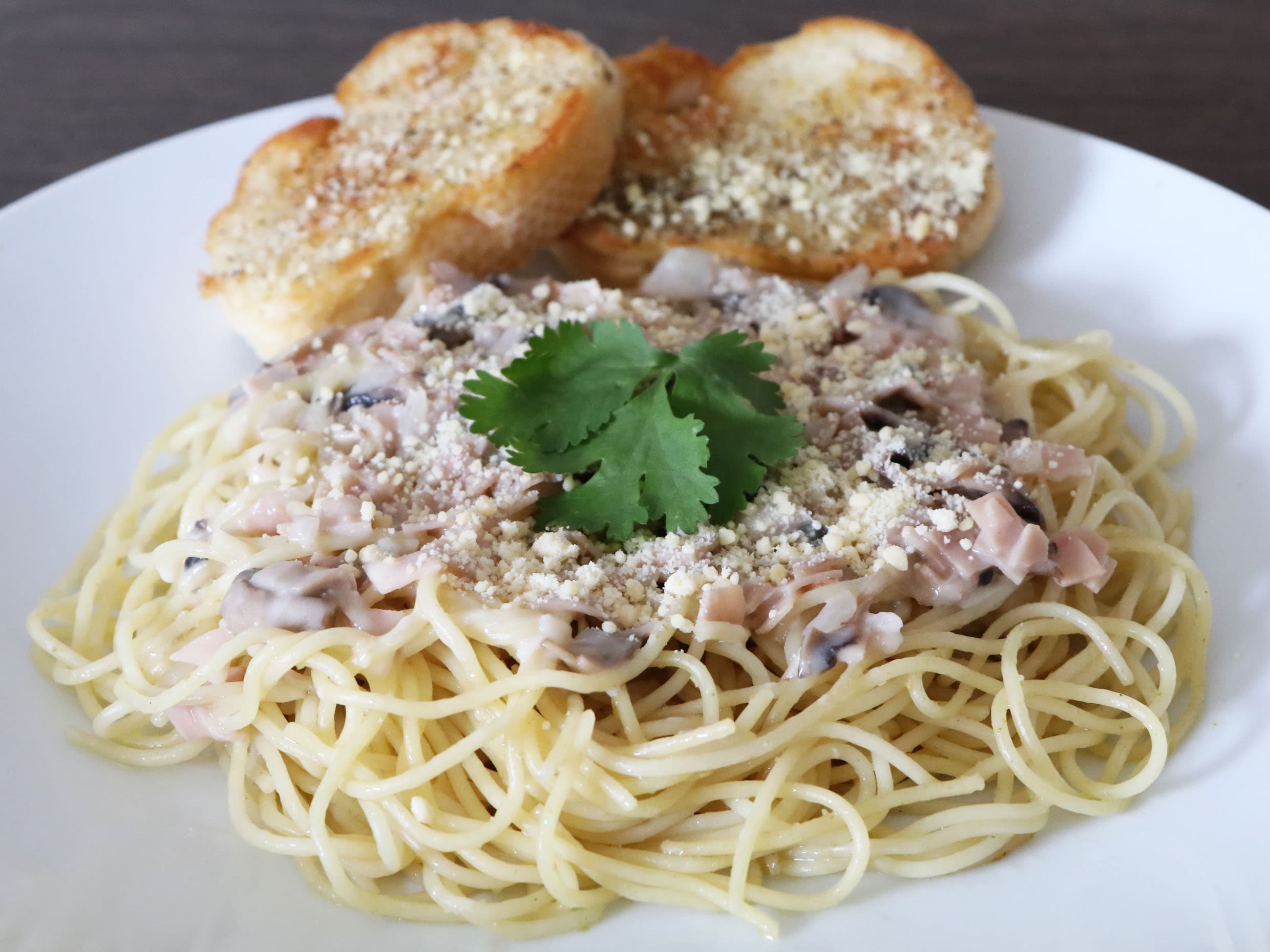 PASTA CREMA DE CHAMPIÑONES