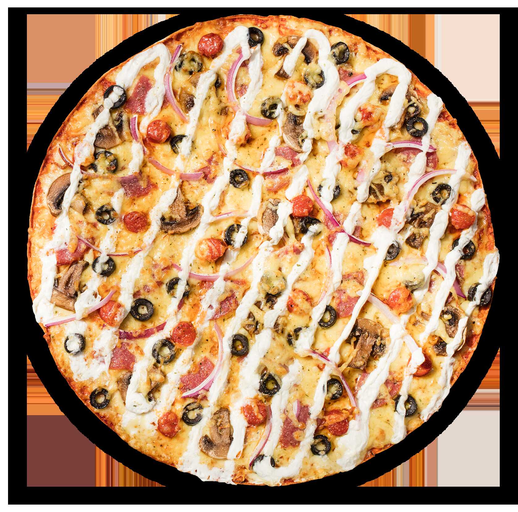 Pizza entera por ingredientes 25 cm